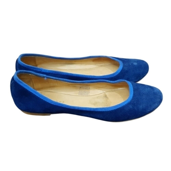 Strenesse Women's Blue Suede flats Size EU 38/ US 7.5 - Picture 3 of 10